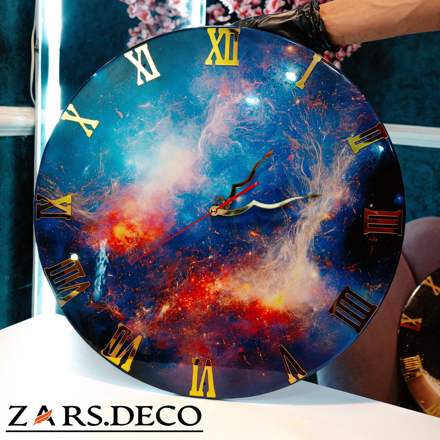 ساعة المجرة horloge galaxy 50/50cm
