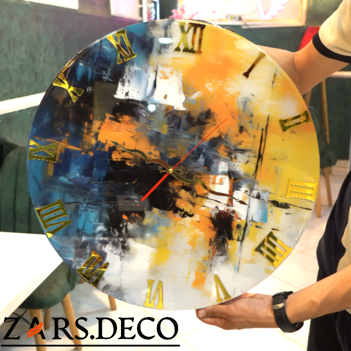 ساعة فنية 1 horloge art1 50/50cm