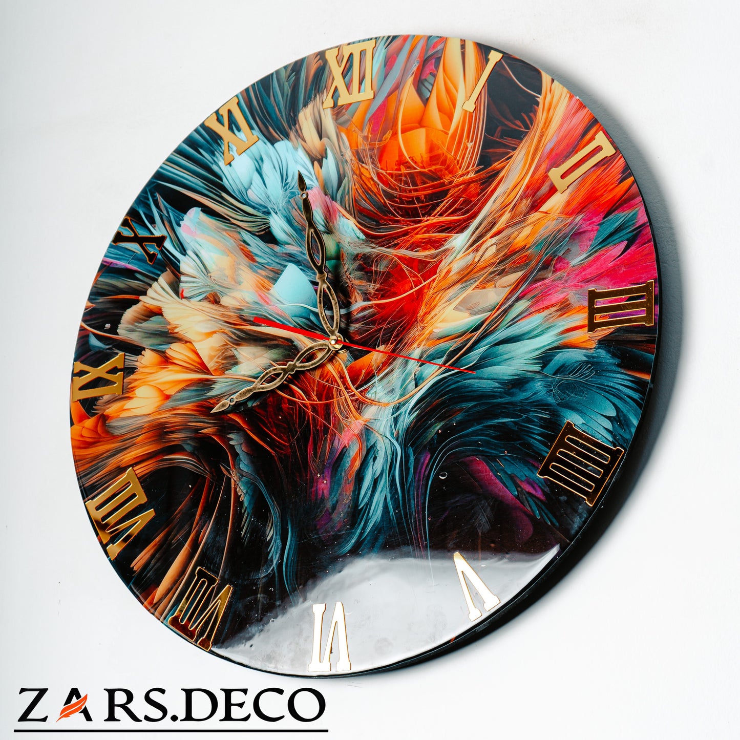 ساعة فنية 2 horloge art 2 50/50cm