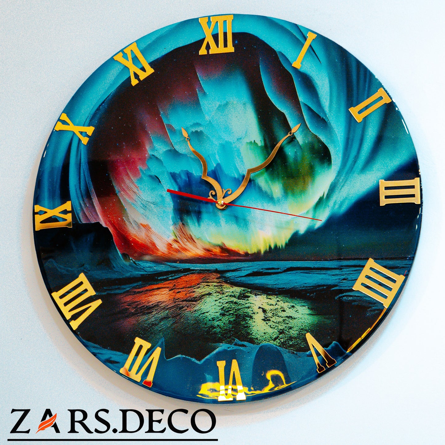 ساعة الشفق Horloge aurores boréales50/50cm