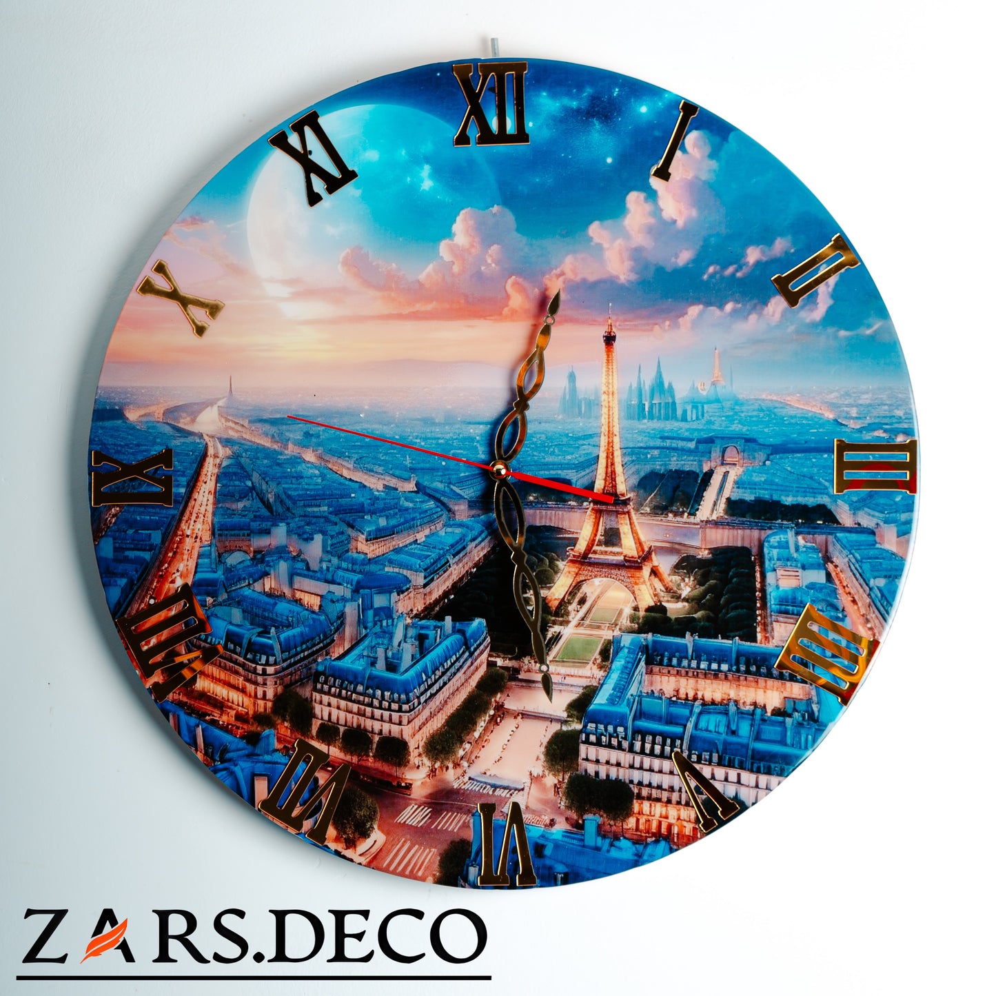 ساعة باريسhorloge paris 50/50cm