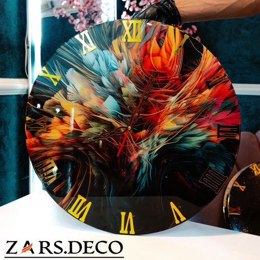 ساعة فنية 2 horloge art 2 50/50cm